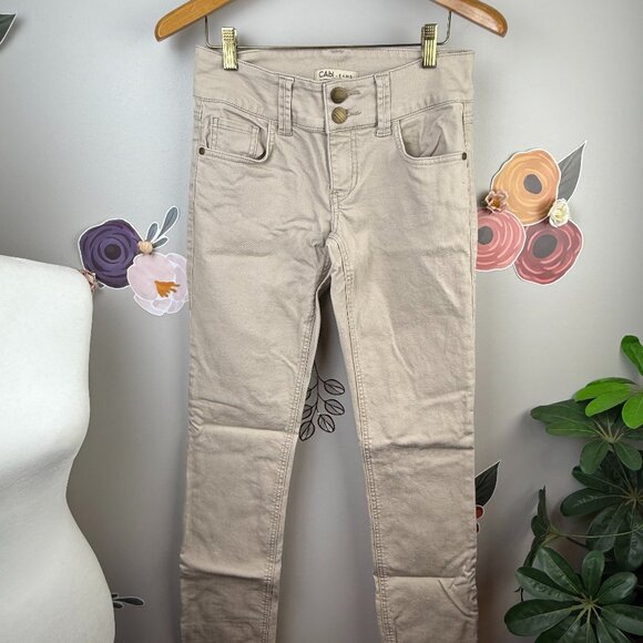 CAbi Jeans Vintage Khaki Skinny Jean - Size - 2 - Picture 1 of 5